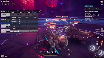 Best dps-tank build experience Bygone 26 -  aster - liu - lan - Tower of Fantasy