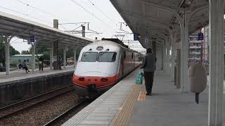 台灣鐵路 172次 PP推拉式自強號 交會 5803次郵輪式列車 民雄通過