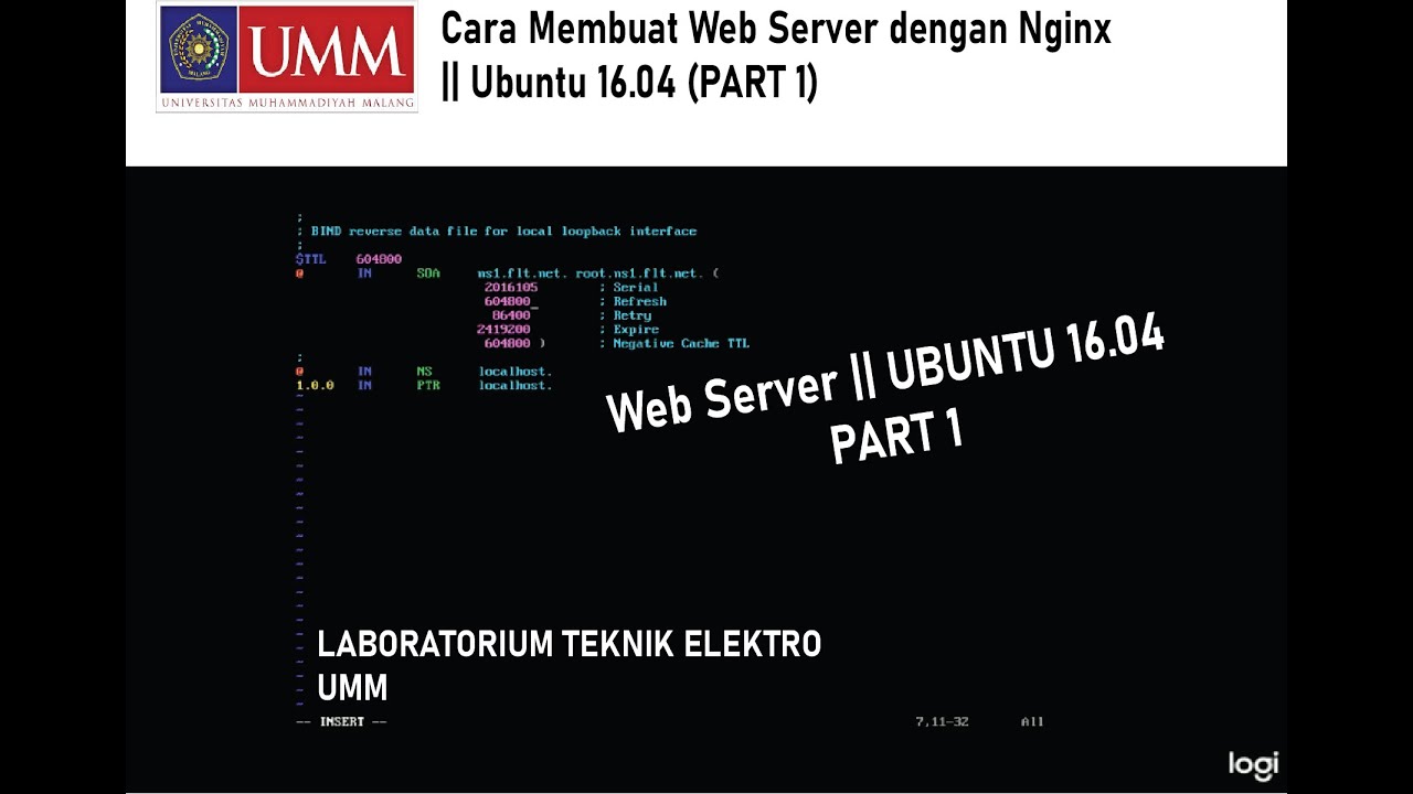 Cara Membuat Web Server dengan Nginx || Ubuntu 16.04 ( PART 1 ) - YouTube
