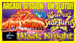 💥£500 FOBT Arcade sesh with Chill Slots!! - 7’s High & Mighty, Black Knight, Star Turns & more💥