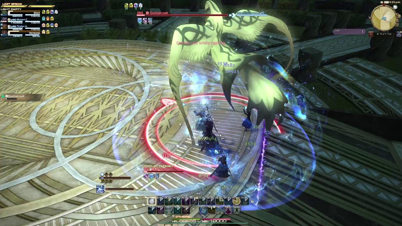 80 Dungeon Roulette - FFXIV- White Mage - Akademia Anyder