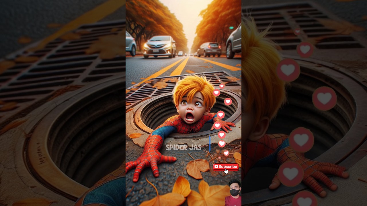 The Dramatic Story of Spiderman Child 