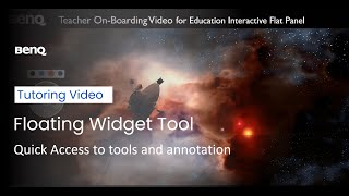 Floating Tool Demonstration: BenQ Education Interactive Flat Panel