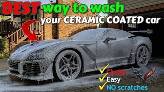 PROPERLY wash a CERAMIC COATED vehicle!