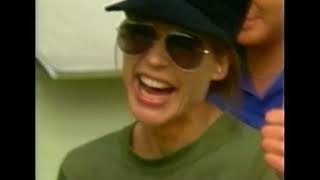 Terminator 2Judgement Day T2 On The Set Arnold Schwarzenegger, Linda Hamilton,Robert Patrick