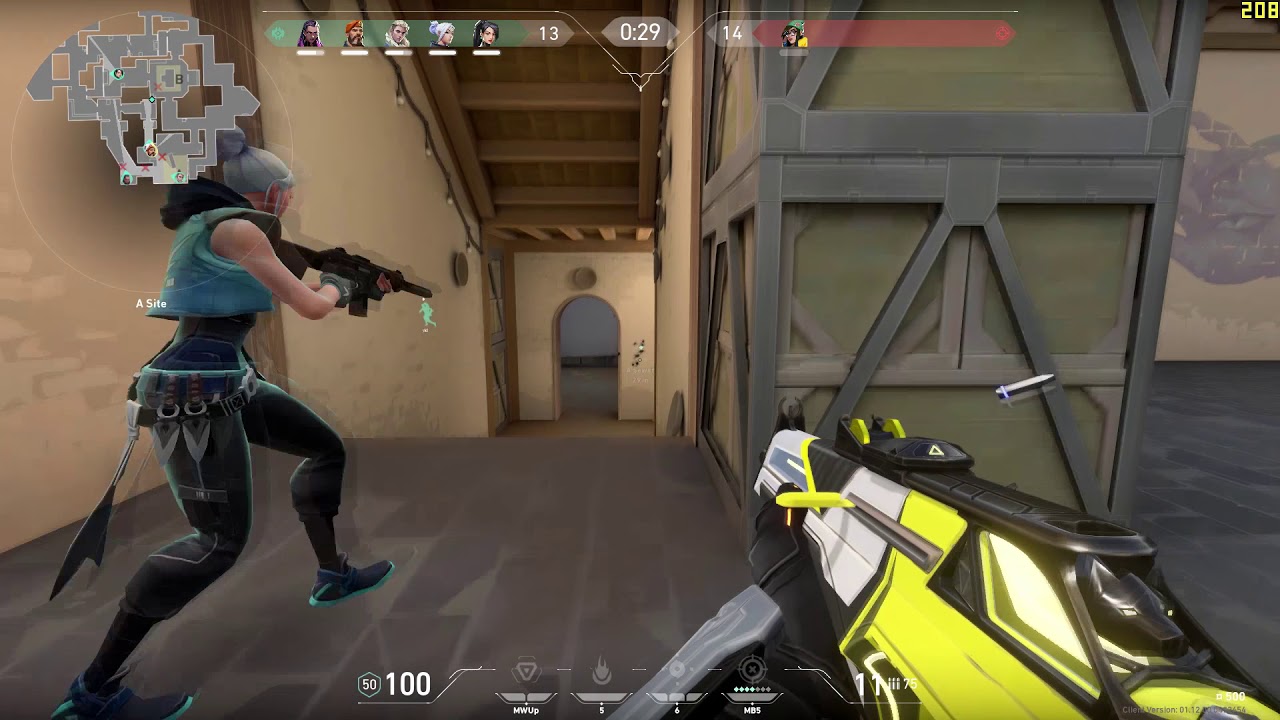 Valorant | No such thing as a running headshot in Valorant