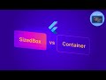 Container vs sizebox in flutter  flutter tutorial for beginners  coder squad