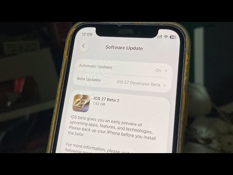 iOS 27 beta 2 on iPhone 12 mini is OUT