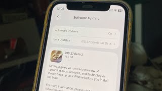 iOS 27 beta 2 on iPhone 12 mini is OUT