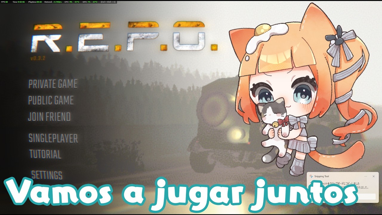【#VtuberEspañol】Jugando con seguidores en #REPO: ¡Misión de rescate y caos! 💀✨