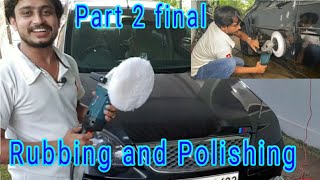 Car detailing Rubbing and Polishing / nitto rai / part 2 final