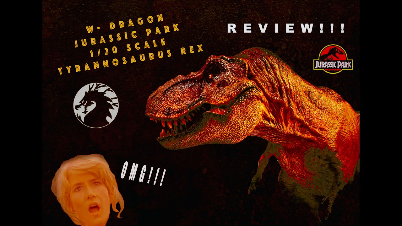 W-Dragon 1/20 Scale Trex Maquette review