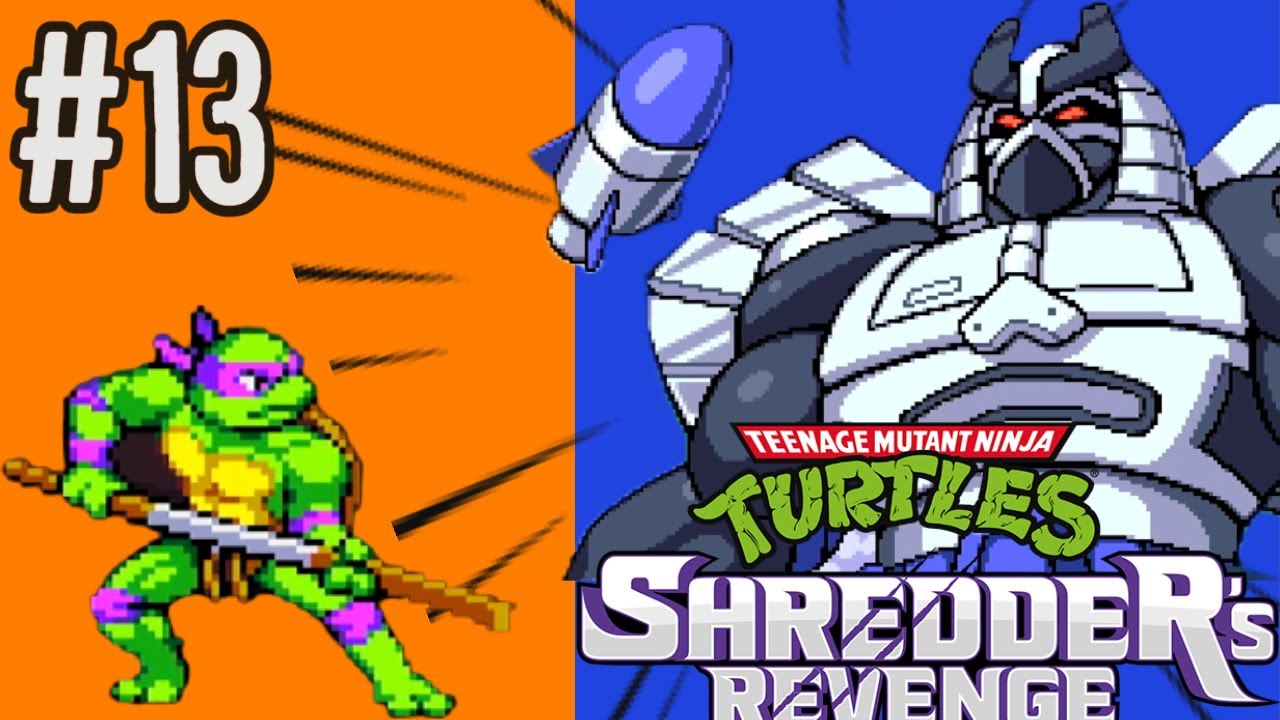 Teenage Mutant Ninja Turtles:(Ep.13-Technodrone Restaurado!) - Gameplay no Nintendo Switch  2022