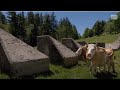 Balade bucolique au fil des  "Toblerones", vestiges de constructions militaires suisses