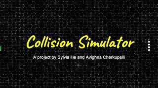 Collision Simulator