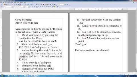 How to upload LPB config file in Newifi OpenWrt Firmware to use the Vlan Features