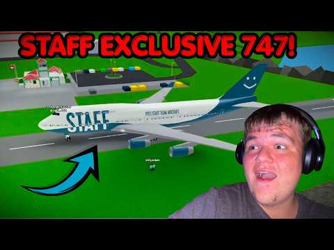 Flying the STAFF 747 in PTFS (25,000kts)🤯