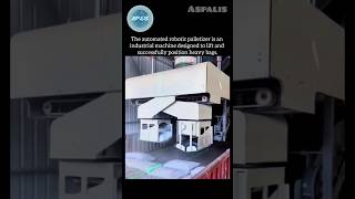 Automated Robotic Palletizer Lifts Heavy Bags #shorts