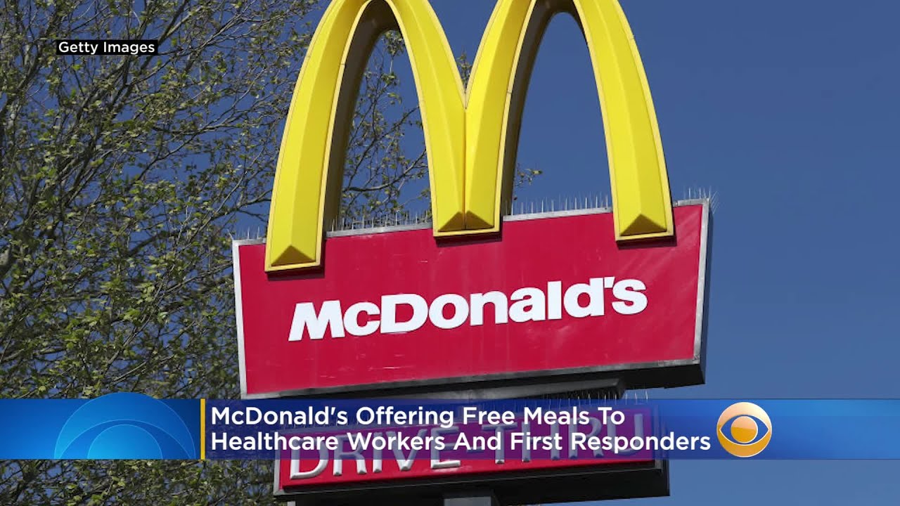 McDonald's Offers Free 'Thank You Meals' To Health Care Workers And