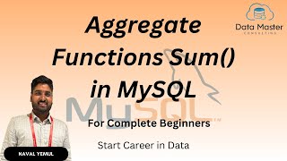 25.5. Aggregate Functions Sum() in MySQL | Introduction to MySQL