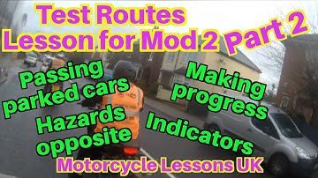 Test routes part 2: DAS module 2 preparation