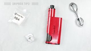 Kanger Dripbox Tips  Wicking, Cleaning & Changing Coils