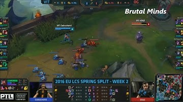 Kindred Wolf BUG - 2016 EU LCS SPRING SPLIT - WEEK 2