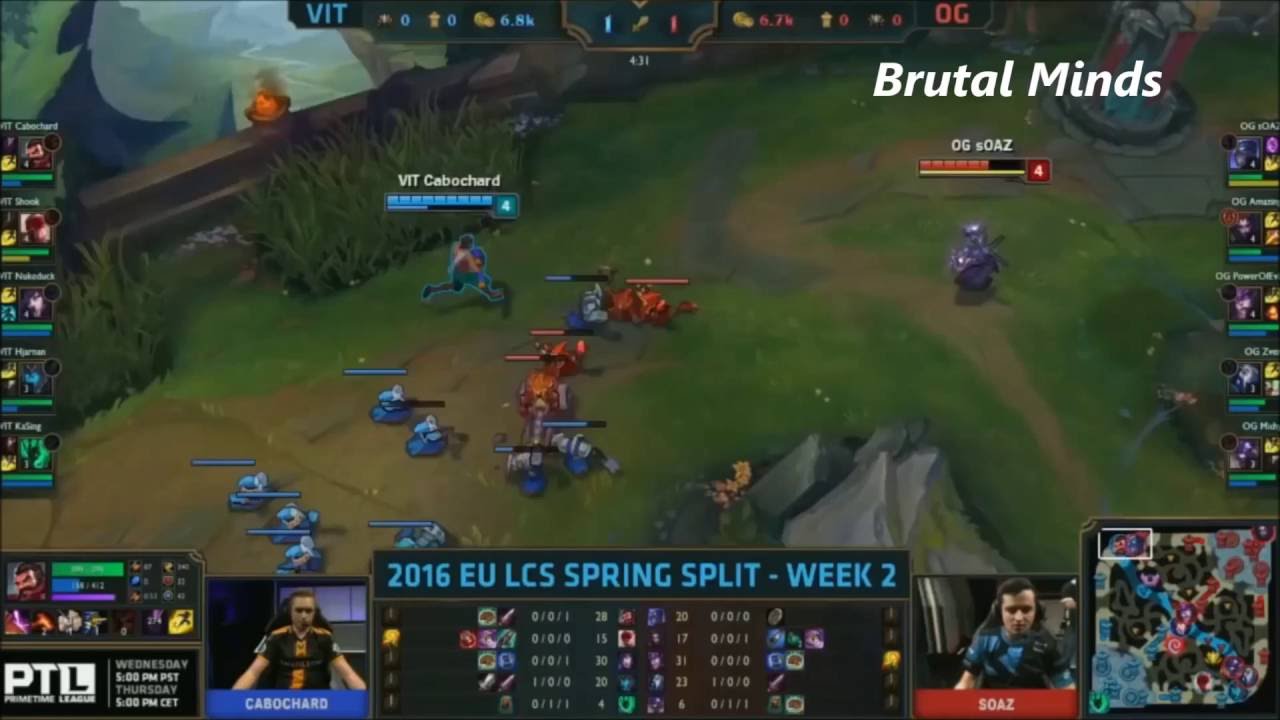 Kindred Wolf BUG - 2016 EU LCS SPRING SPLIT - WEEK 2