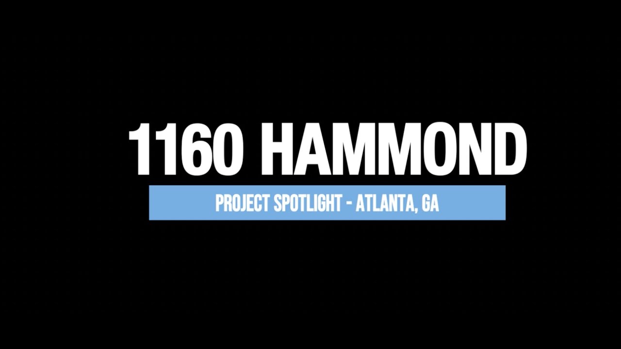 Project Spotlight 1160 Hammond Drive YouTube