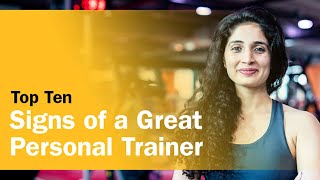 Top 10 Signs of a Great Personal Trainer Wealth