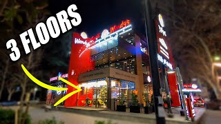 Inside The WORLD'S BIGGEST Wendy's!  (The Menu Will Surprise You) 🇬🇪