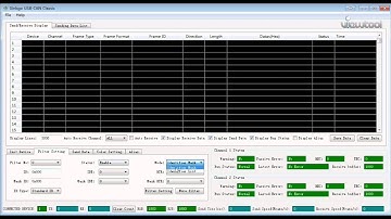 ViewTool Ginkgo USB CAN Interface Adapter self test mode video tutorial