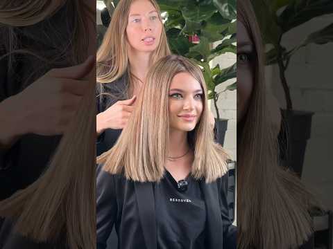 Как вам наш выход из черного? 🔥 Девушке очень новый цвет, а вы как считаете? 👉🏼 #колористспб