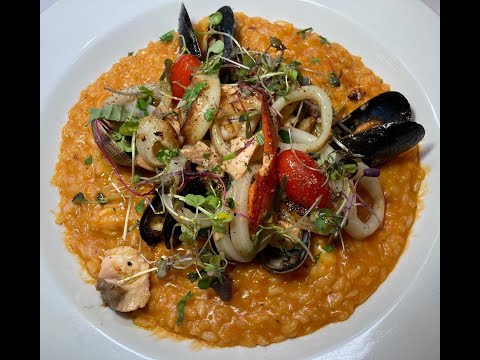 BEST NEW YORK CITY ITALIAN FOOD (Bice Cucina) SEAFOOD RISOTTO and much more!