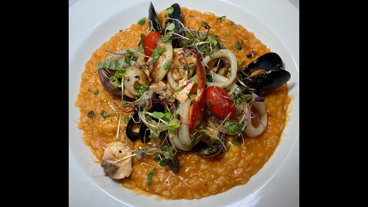 BEST NEW YORK CITY ITALIAN FOOD (Bice Cucina) SEAFOOD RISOTTO and much