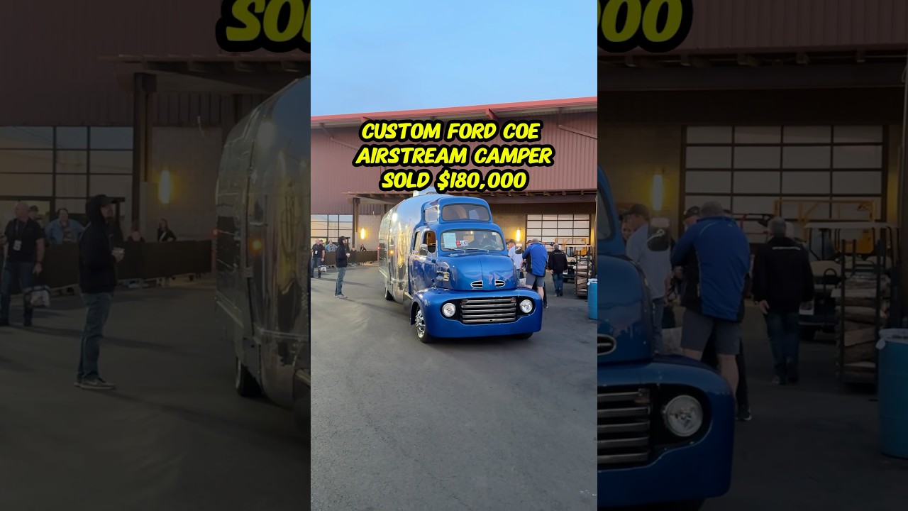 Custom Ford COE Airstream Sold for $180,000