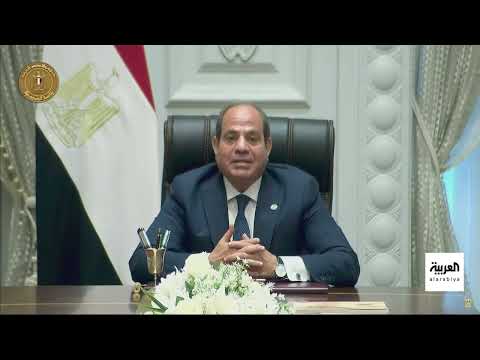 السيسي: مصر حريصة على وقف الحرب وإدخال المساعدات لغزة