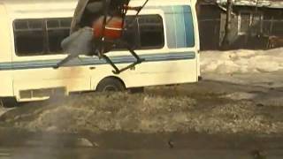 trex 600 nitro 1st video tail issues anchorage ak