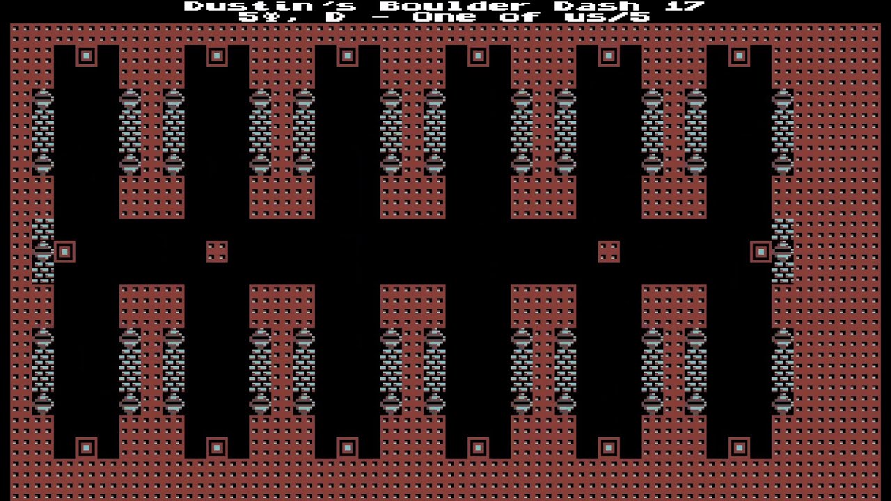 GDash Dustin's Boulder Dash 17. Cave D - One of us/5