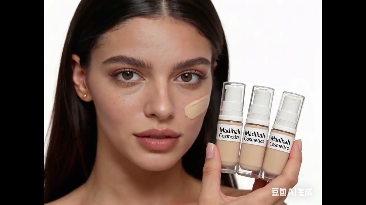 China Madihah Makeup Full Coverage Liquid Foundation Private Label Matte Liquid Foundation Factory