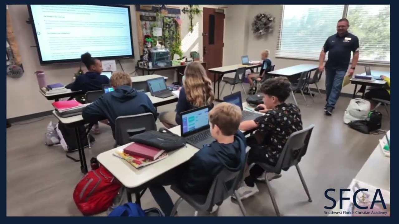 SFCA Auction Funded Chromebook Video with Mr.  Duncan