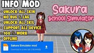 Sakura School Simulator Mod Apk New V 1.039 New 2023 | Unlock All skin & No Iklan screenshot 2