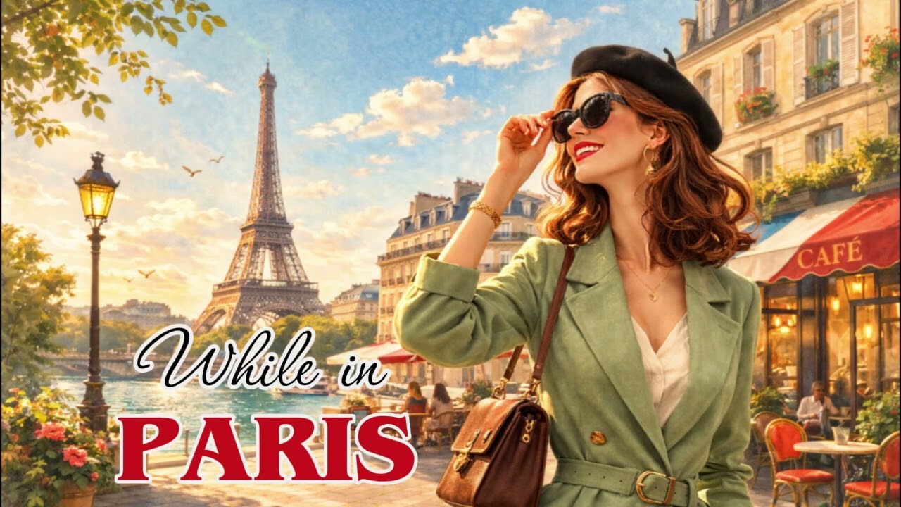 While in Paris ☕ | 巴黎咖啡館・輕爵士氛圍音樂