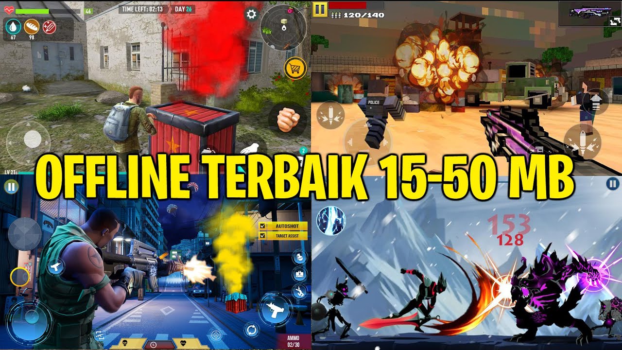6 Best OFFLINE Android Games 2021 Small and Light Size 15-50 MB - YouTube