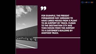 freight Forwarding  A Complete Explainer