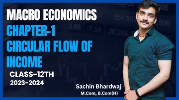 Circular Flow of Income | Easiest Explanation | Macro Economics | Chapter 1 | Part 1 | Class 12th