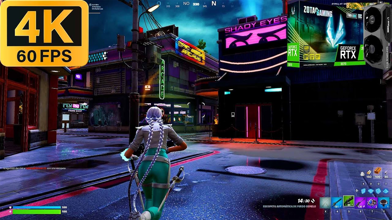 Gameplay Skin Cassidy Quinn Estilo Sorbo / Fortnite