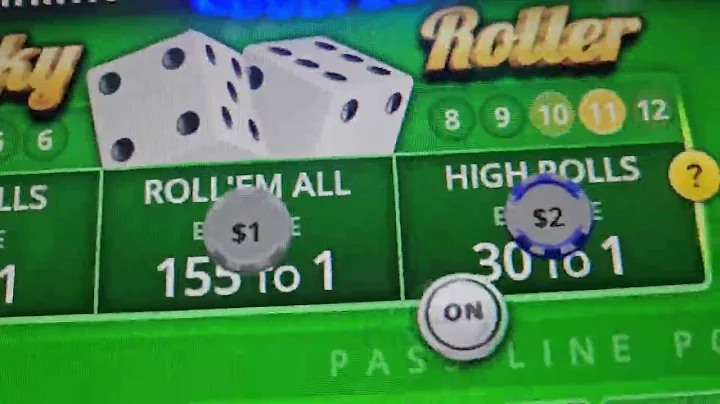 Turn 100 dollars into more than 2500.00 in less than 15 minutes.. live bubble craps.. crapless 