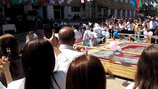 Sherefe Kend Tam Orta Mektebi Son Zəng 14 Uyun 2019 Mezunla Reks Edi