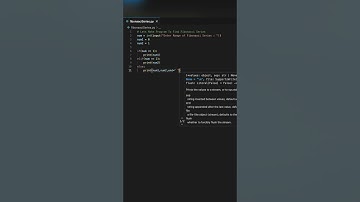 Fibonaaci Series Using Python #python #programming #fibonacci